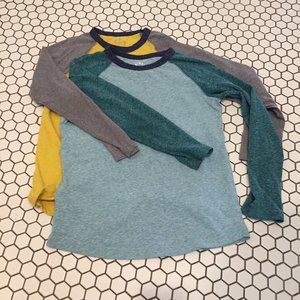 Lots of Primary long sleeve T's